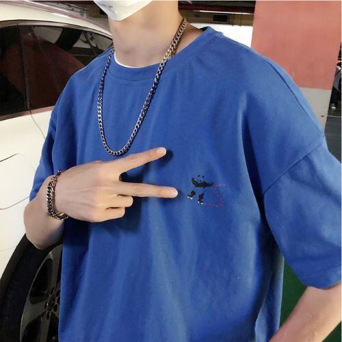 全7色 Tシャツ カットソー プリント アニマル カジュアル メンズ