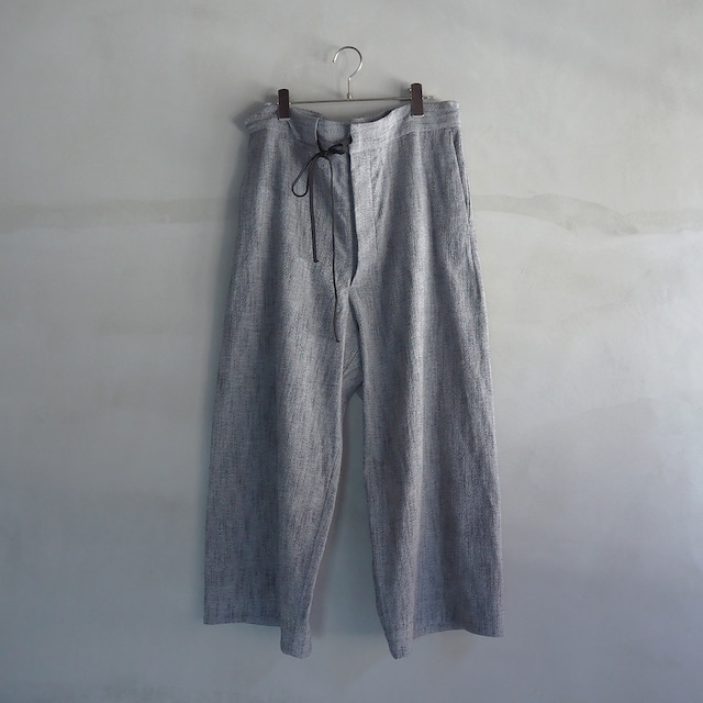 YOKO SAKAMOTO WEAVERS TROUSERS BAGGY GRAY SIZE M