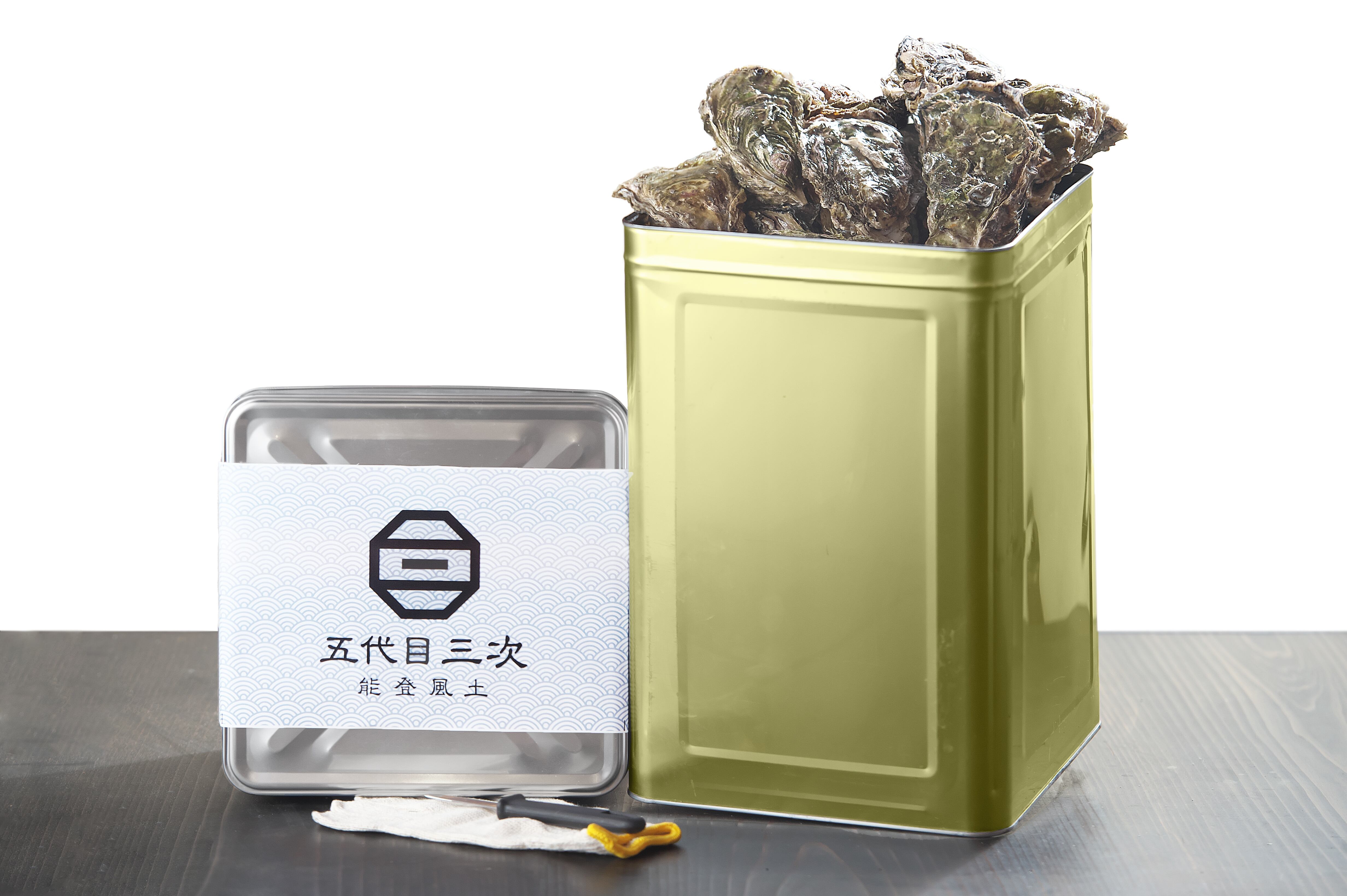 殻付き能登かき 一斗缶（約80～90個）