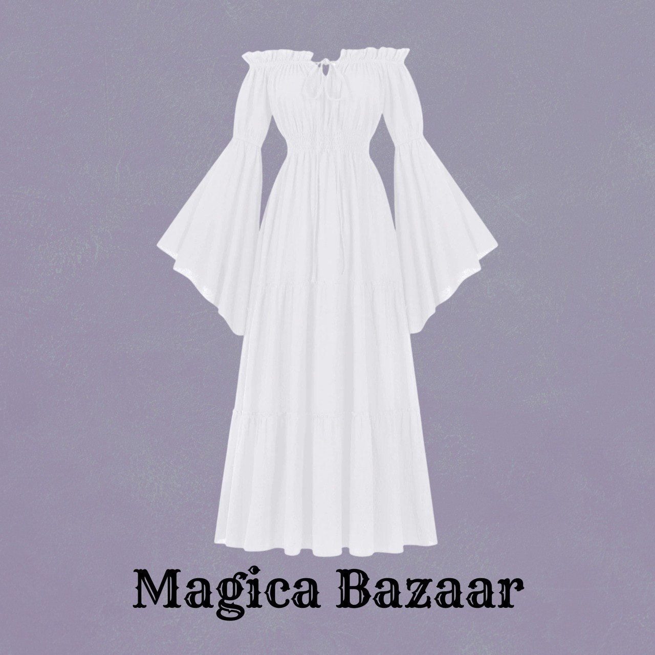 レイヴンズ・エンブレイス　オフショルダードレス　M25032