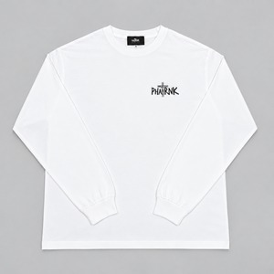 CHIRIST BACK LOGO RHINESTONE L/S TEE