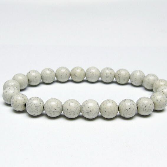 北投石 ブレスレット 9mm 一点物 メール便可 111-50312