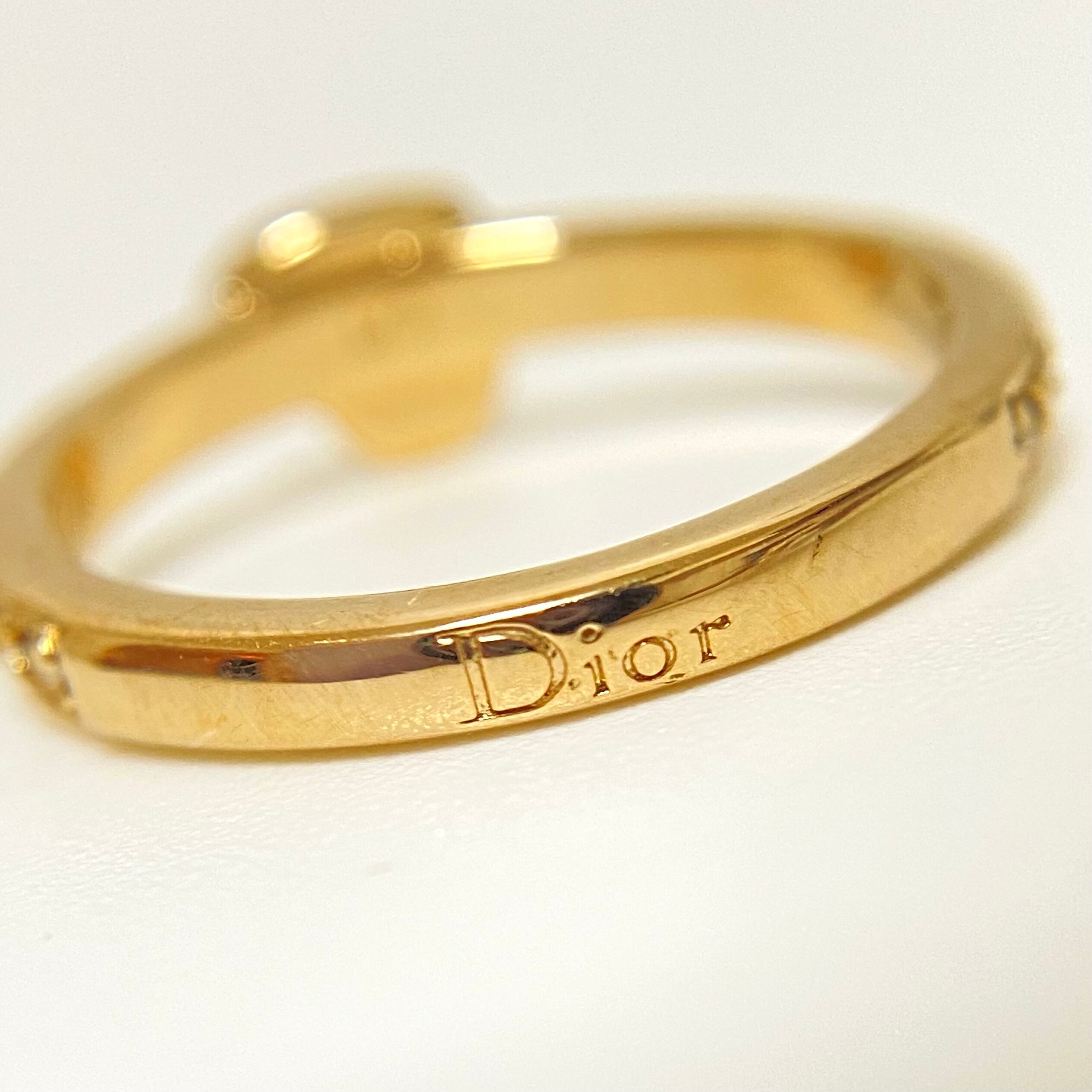 Christian Dior ディオール ハートリングセット ゴールドアクセサリー ...