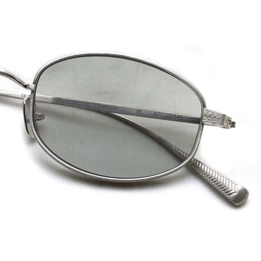 EYEVAN サングラス THOMPSON S シルバー 美品 68e6e00e1f29a09830c2be4245e3ba