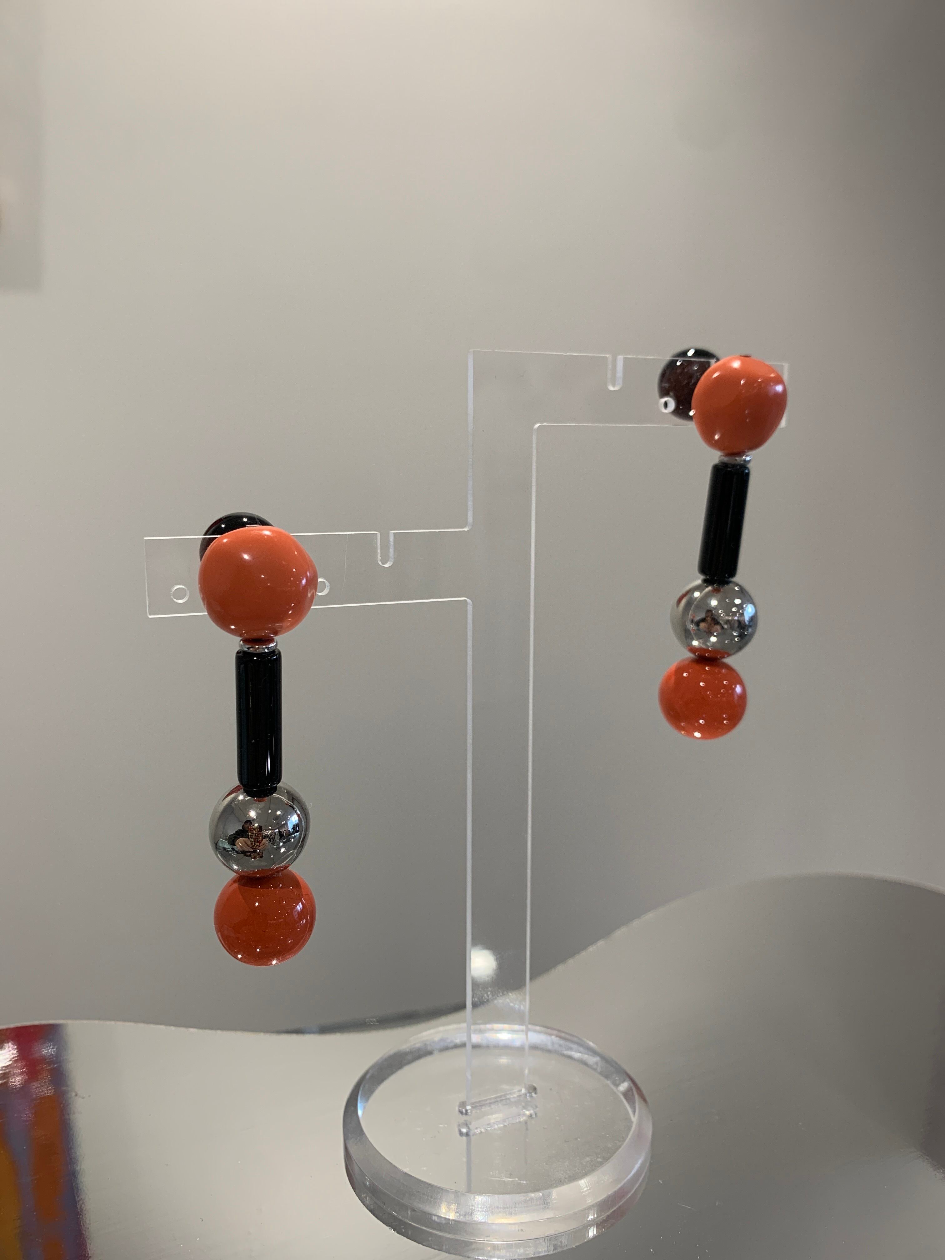 stick bonbon orange silver