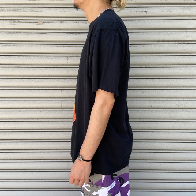 スーパーマリオ デイジー姫Tシャツ USA任天堂オフィシャル 黒 L