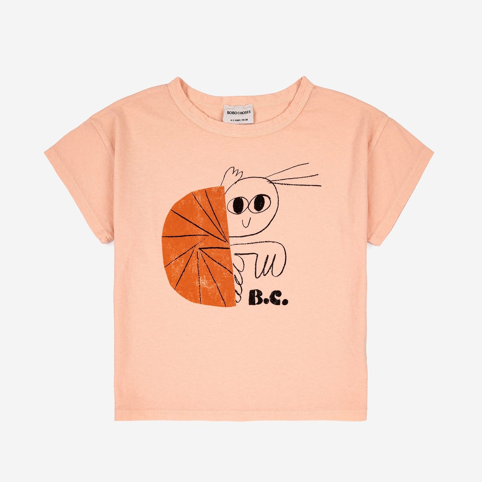 《BOBO CHOSES 2023SS》T-shirt / Hermit Crab / 2-11Y