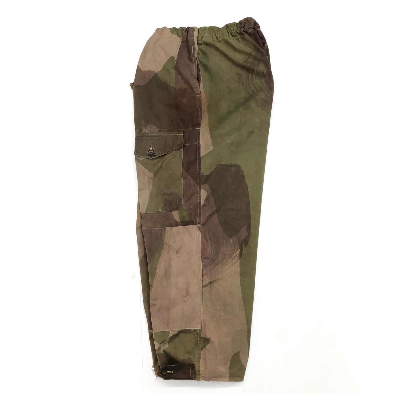 40s SASブラッシュストロークカモパンツ　イギリス軍 BRITISH ARMY イギリス軍 40年代 SAS ブラッシュストロークカモ