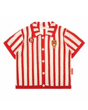 [BEBE DE PINO] Groovy bear crochet cardigan 正規品 韓国ブランド 韓国ファッション 韓国代行 韓国通販 ベベドピノ bebedepino 日本 店舗 韓国 子供服