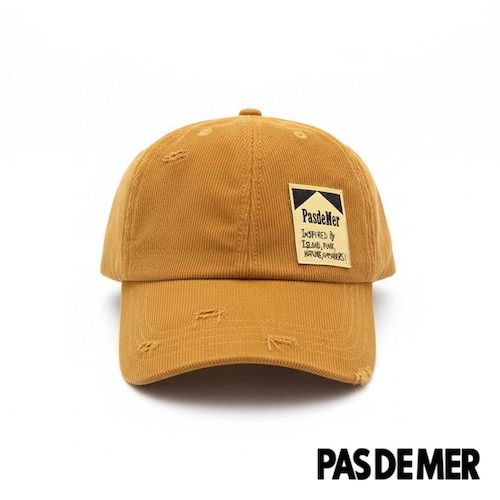 【PAS DE MER/パドゥメ】NOT LONG TIME CAP キャップ / LIGHT BROWN / AW26-14498
