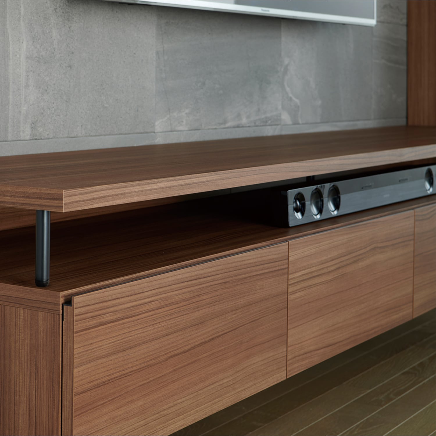 テレビボード　170 天板ラック MA-TT170 幅170cm 奥行33cm 単品購入不可 アクセント 収納