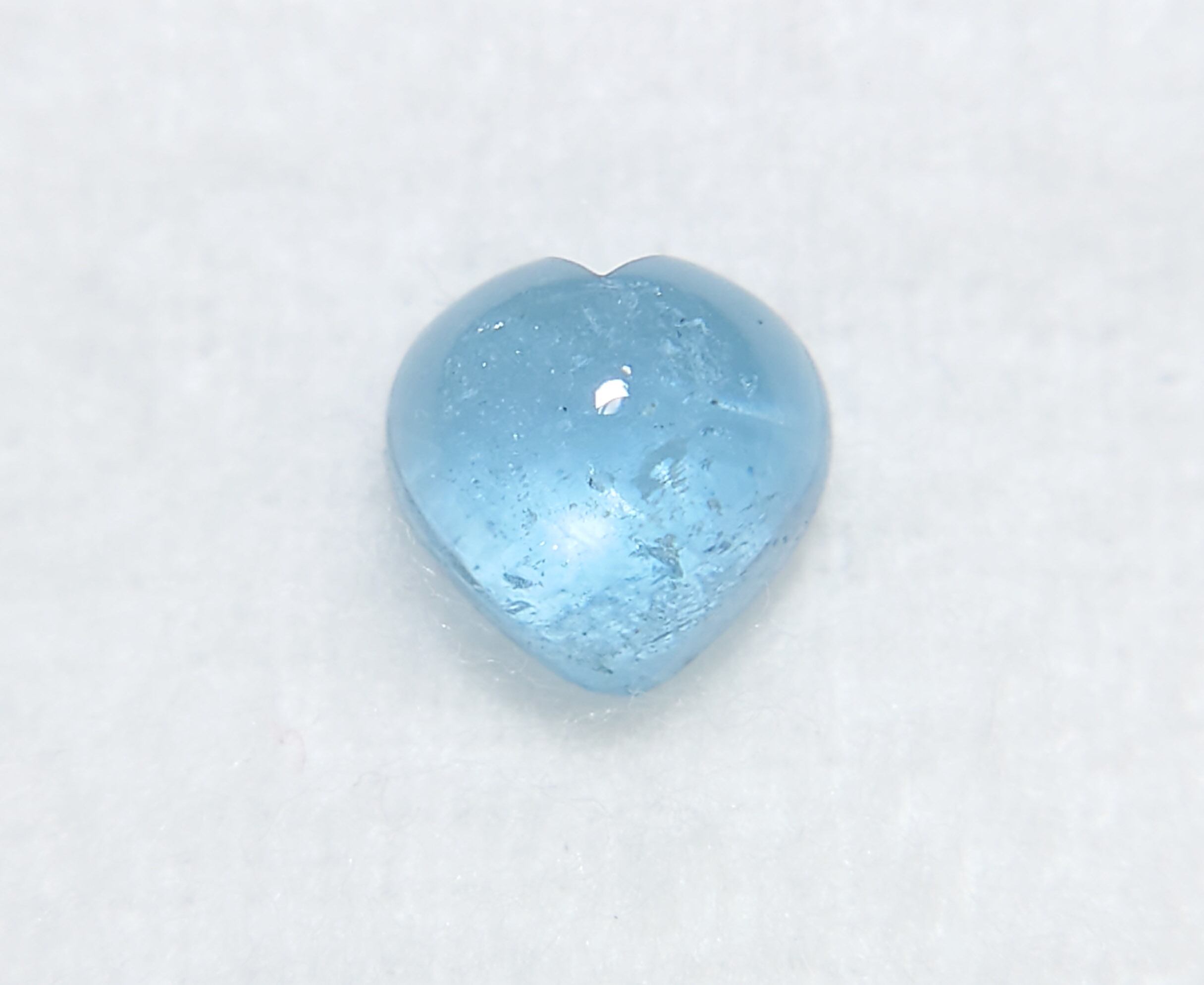 ハート！ サンタマリアアクアマリン 1.248ct 鑑付 ルース（LA6102）-