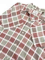 60s ARROW S/S OPEN COLLAR SHIRT MADE IN USA Size M