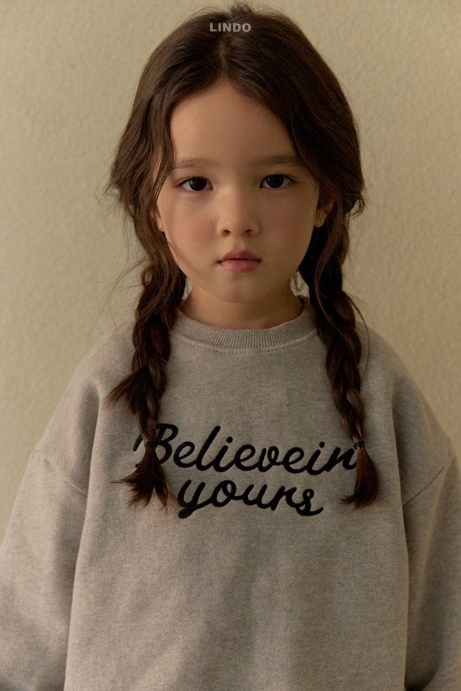 【予約商品】 believe sweatshirt