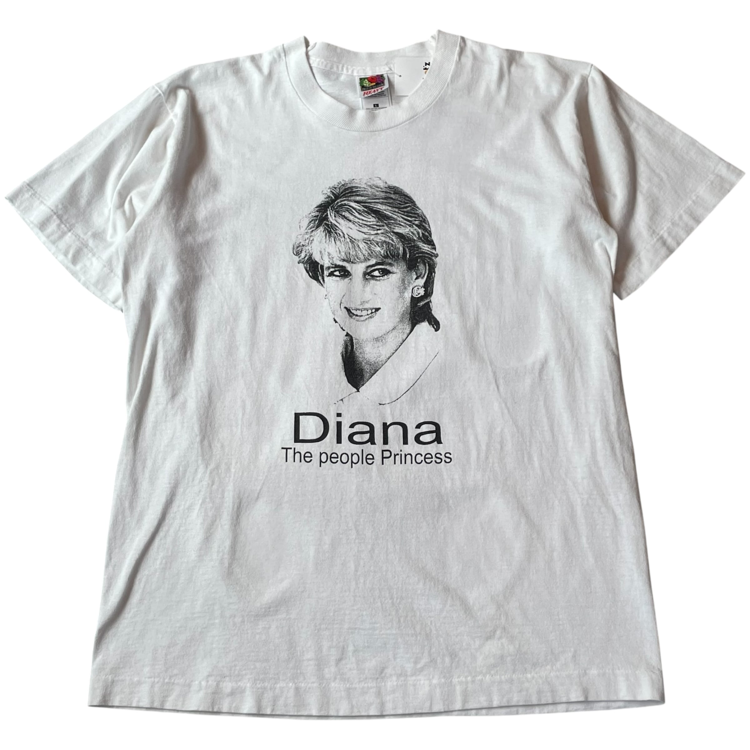 ~00s "Diana" photo print T-shirt