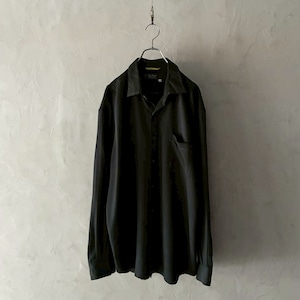 -Nat Nast- 00's 100% silk L/S shirt