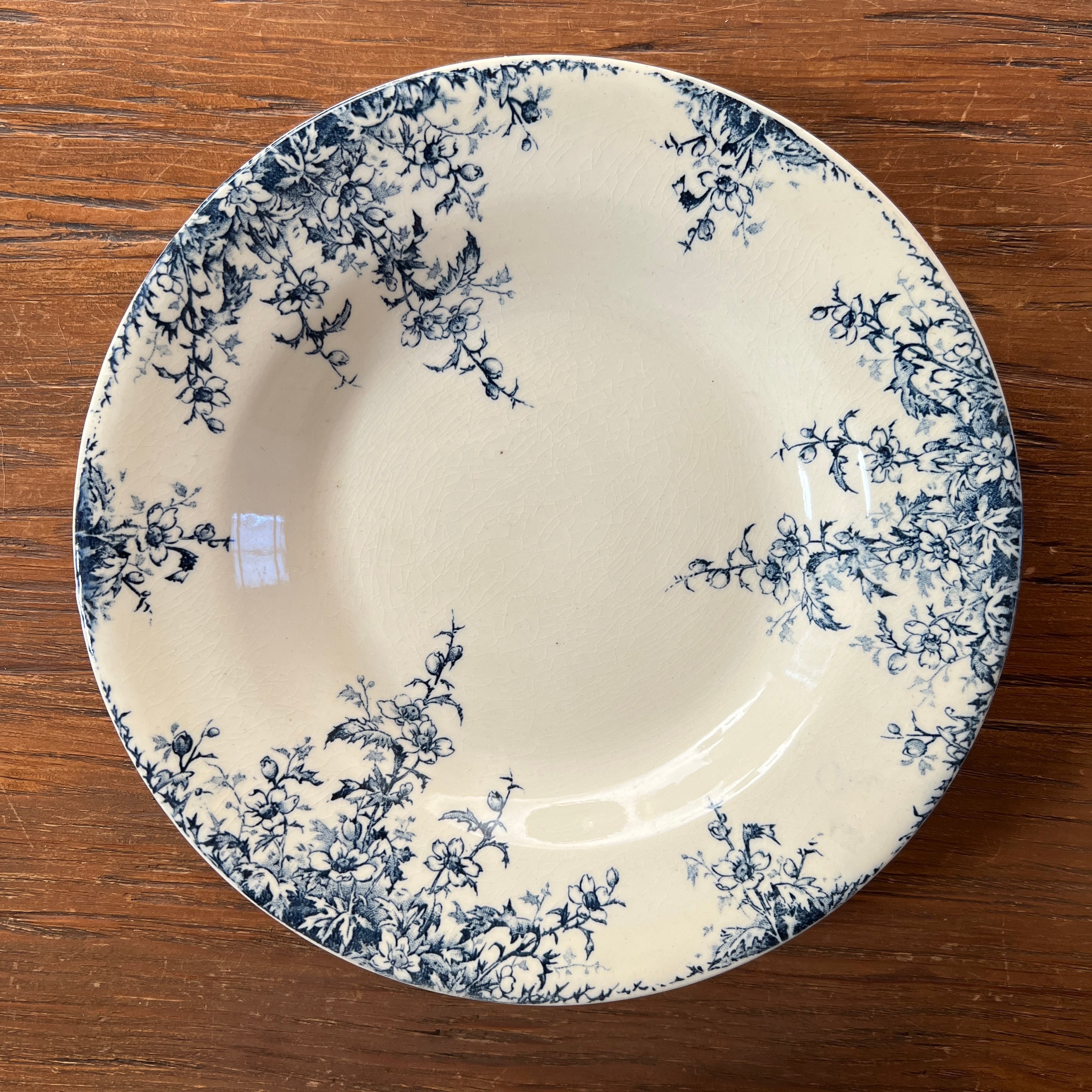 人気の ジアン スープ皿（C） アンティークプレート フランス ヴィンテージ