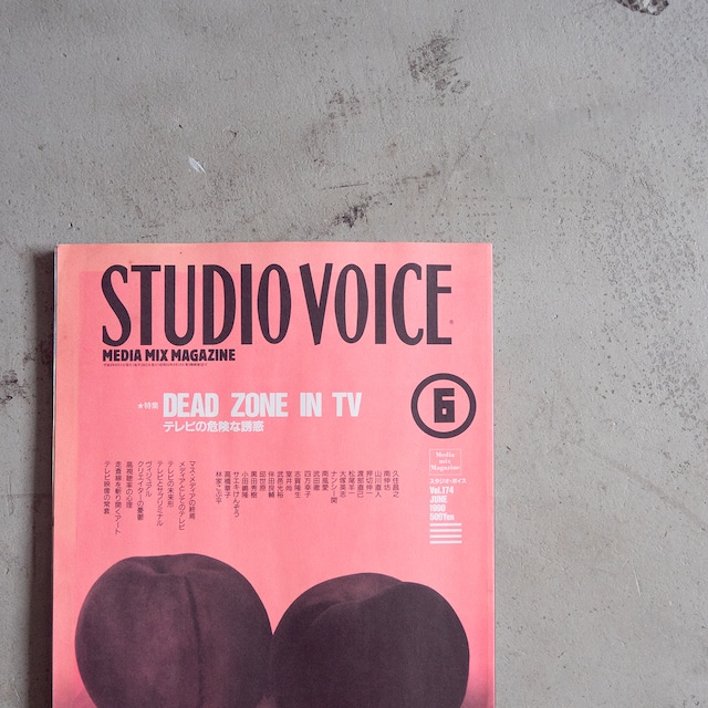 "STUDIO VOICE vol.174" '90s vintage Magazine book