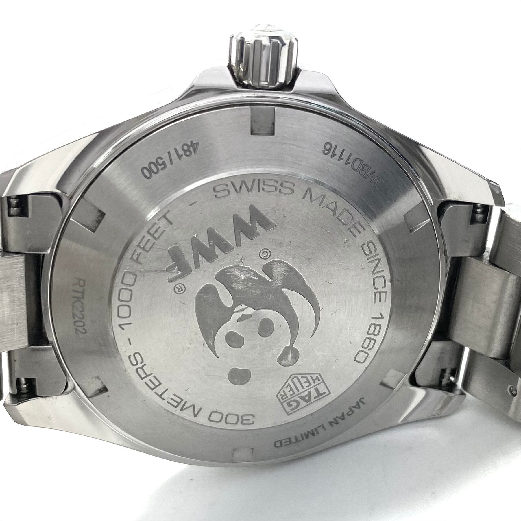 希少】腕時計 メンズ タグホイヤー TAG HEUER アクアレーサー 石垣島