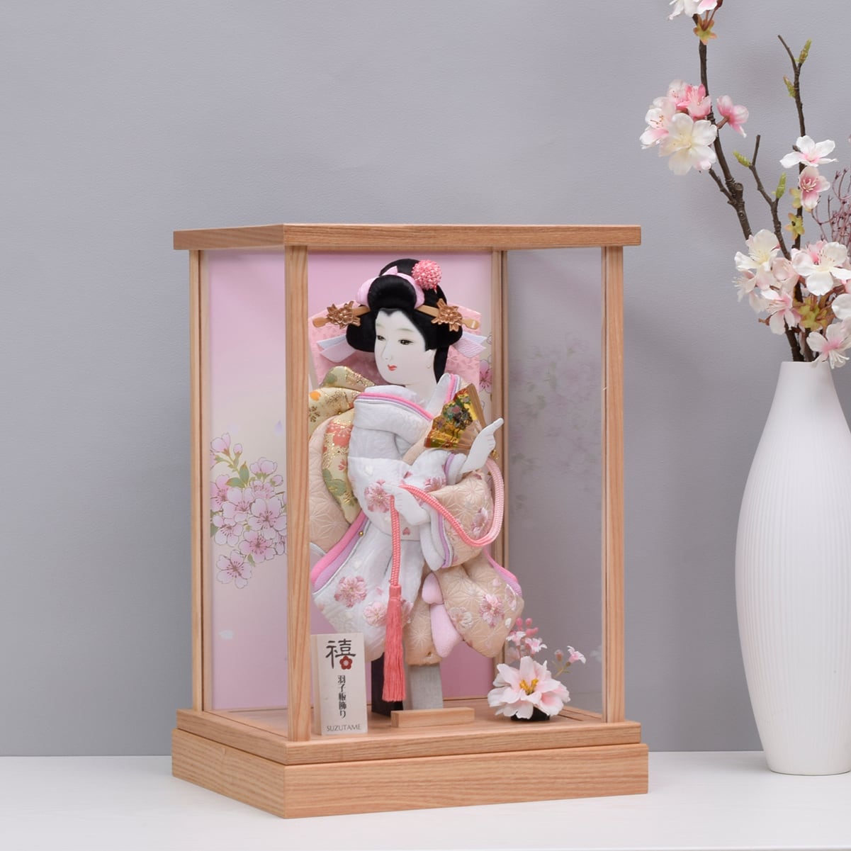 押絵羽子板飾り【春音】8号｜おしゃれ｜モダン｜今どき｜コンパクト