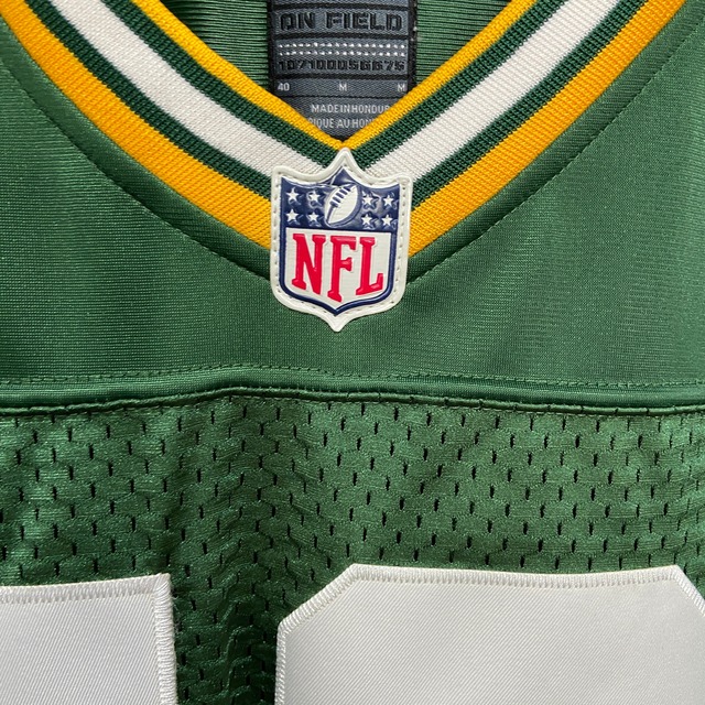 NIKE NFL フットボールTシャツ ゲームシャツ グリーンベイパッカーズ M