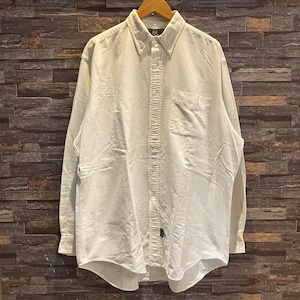 RRL OXFORD B.D SHIRT WHITE 1990'S OLD