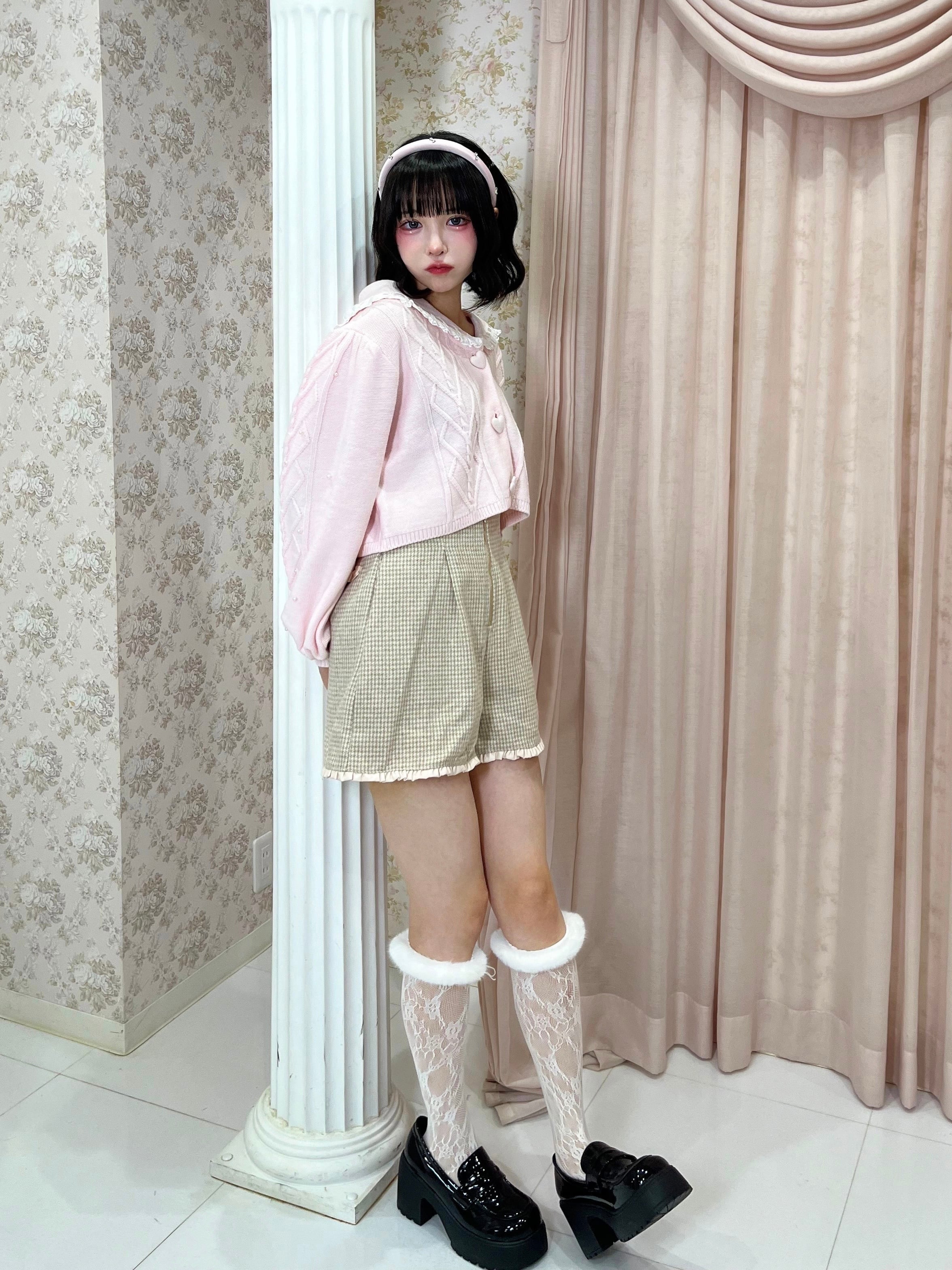 MELTIE front zip tuck pants