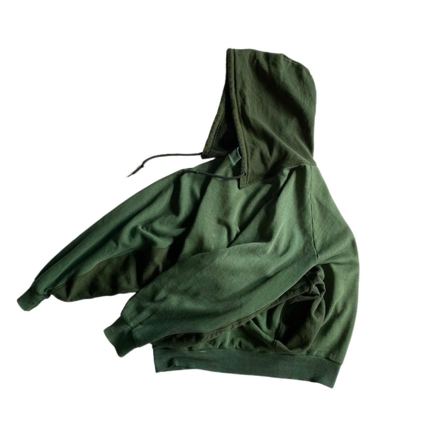 Rebuild sweat parka hoodie green