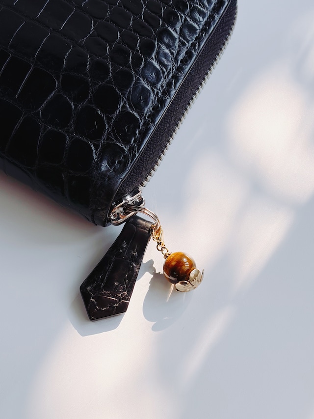 お財布アクセサリー design.2 タイガーアイ ゴールド/シルバー お財布アクセサリー design.2 タイガーアイ ゴールド/シルバー