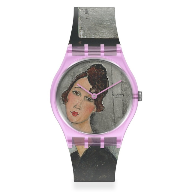 モディリアーニ　腕時計　肖像画