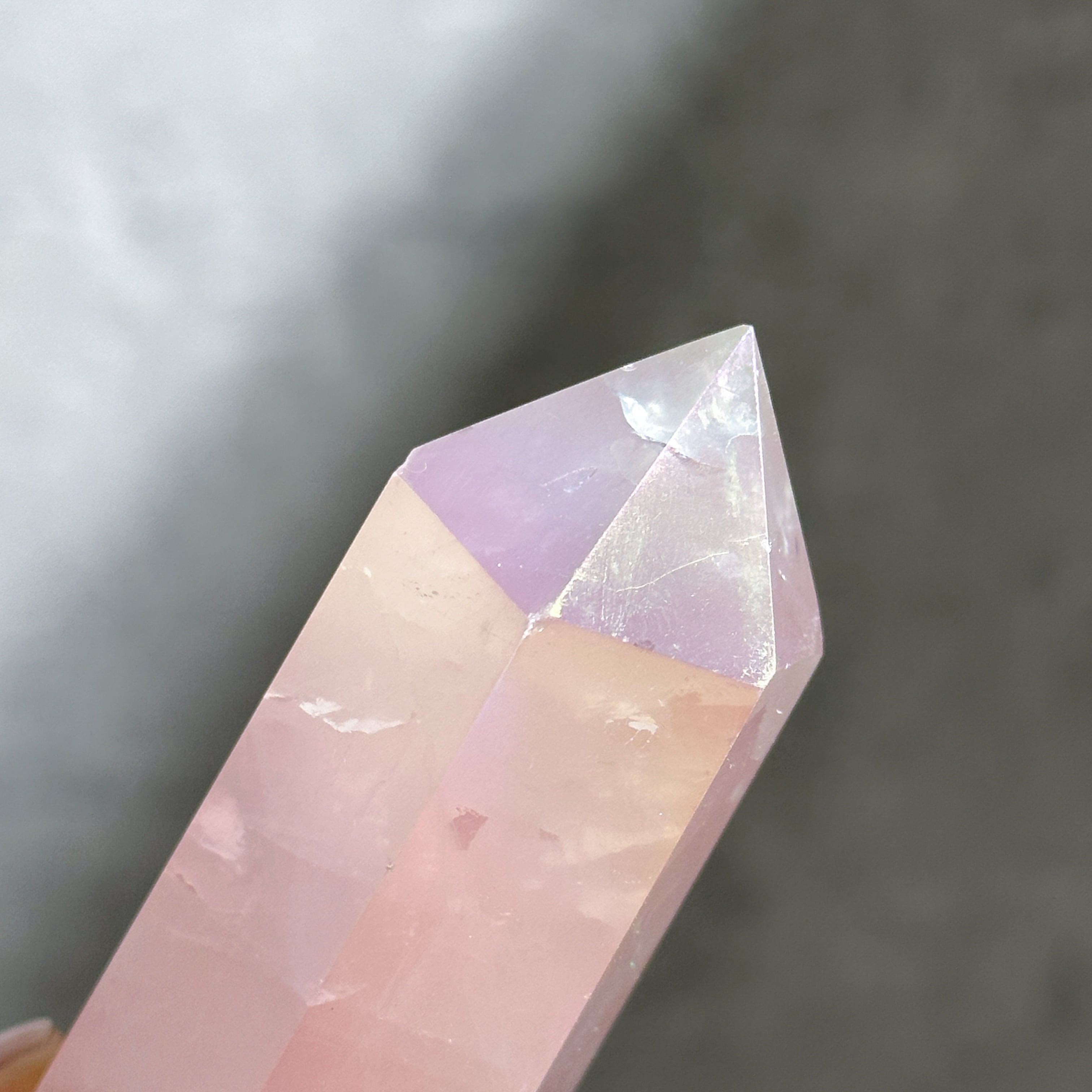 エンジェルオーラローズクォーツ タワー23✧ Angel Aura Rose Quartz