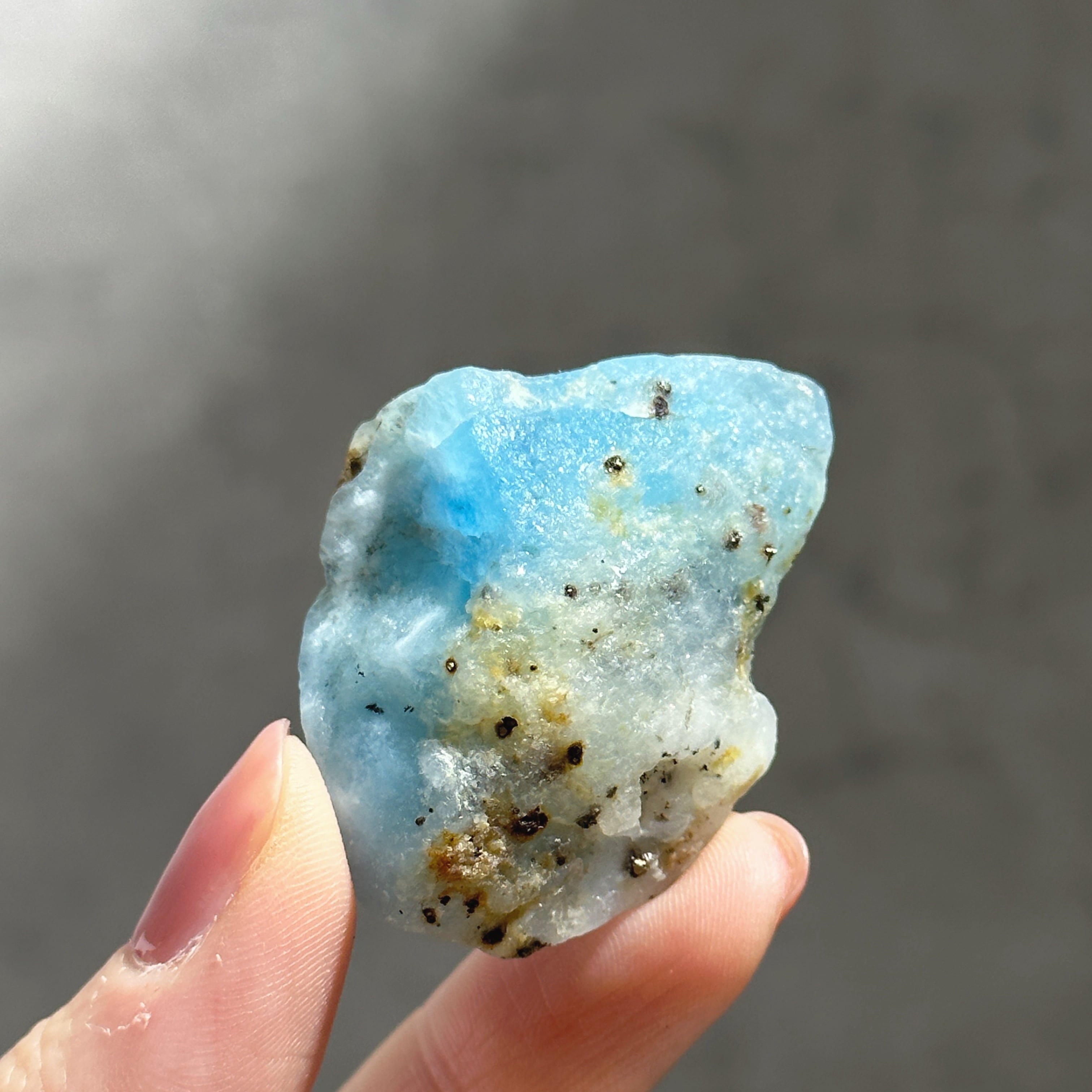 蛍光◎アフガナイト 原石14◇Afghanite◇ 天然石・鉱物