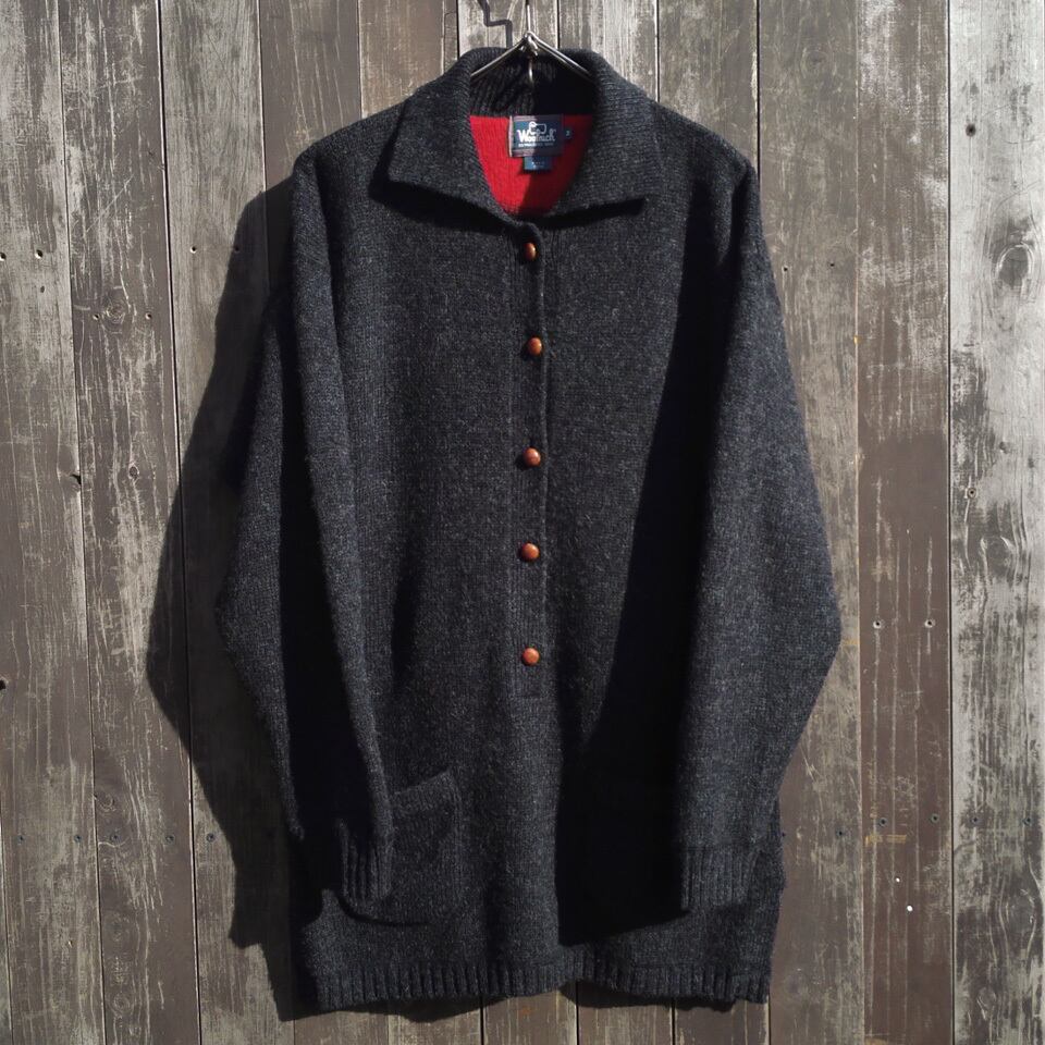 90's Woolrich プルオーバーロングニット★
