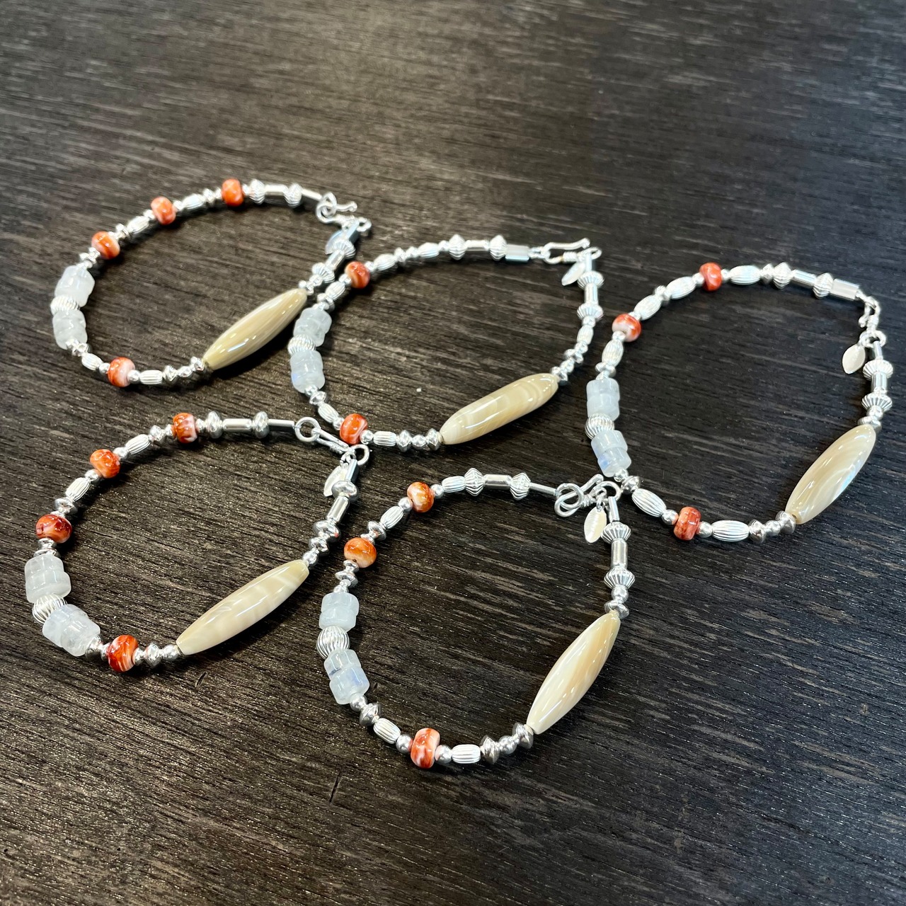 ブライト（Bright）ブレスレット（Wave Noctilucent Shell ) 20cm - 3