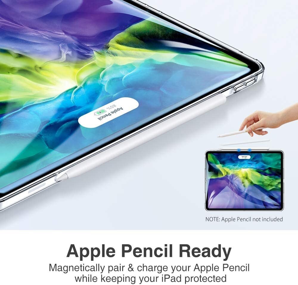iPad Pro 11 ケース 2020 クリア TPU背面カバー 第二世代 Pencil ...