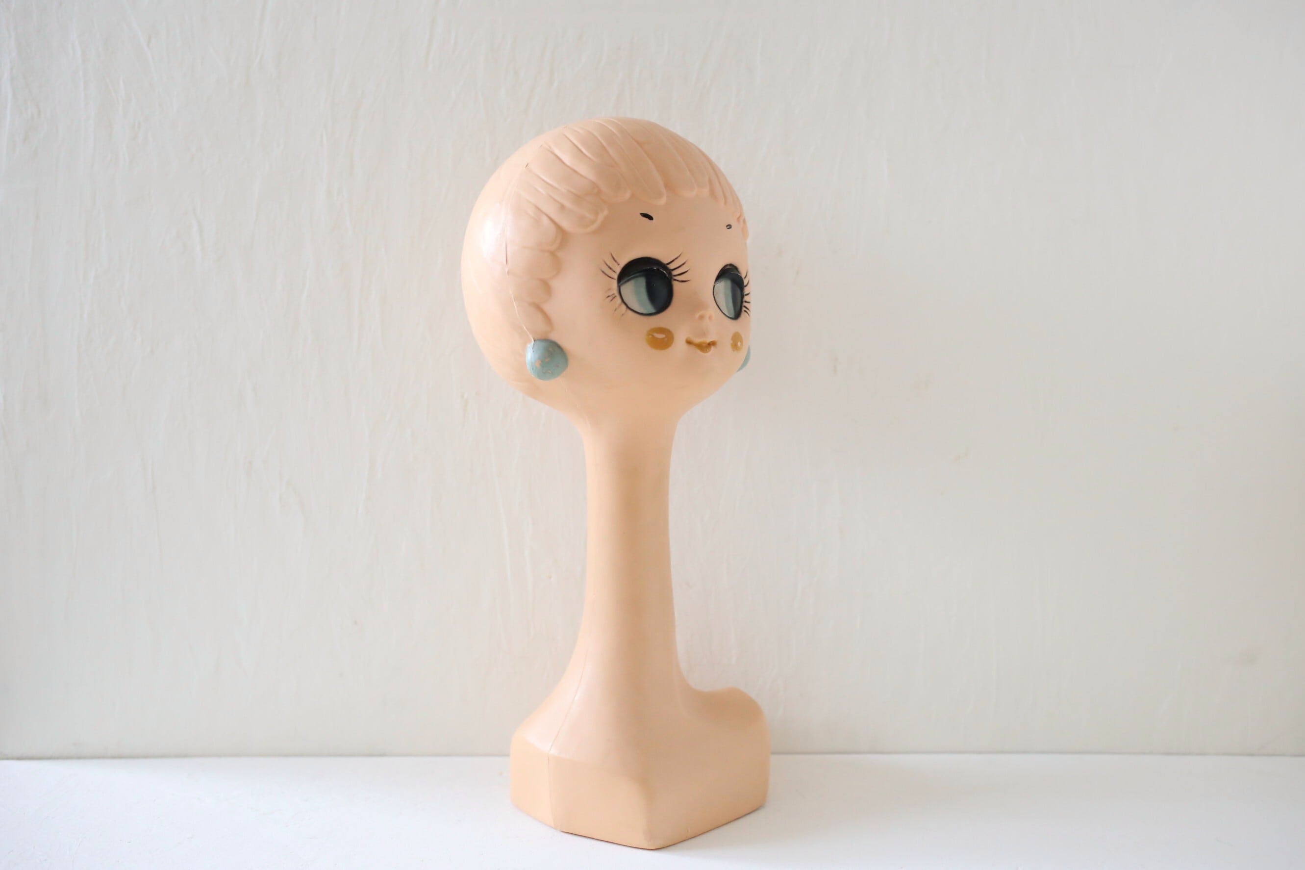 フランス アンティーク ヴィンテージ Twiggy ツィギー マネキンヘッド