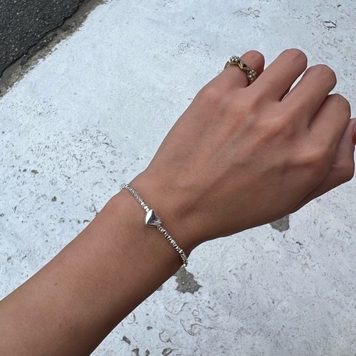 TOPANGA Jewelry　Petit Heart  bracelet　プティハートブレスレット　ブレスレット　シルバー　ハート　bracelet　silver　heart