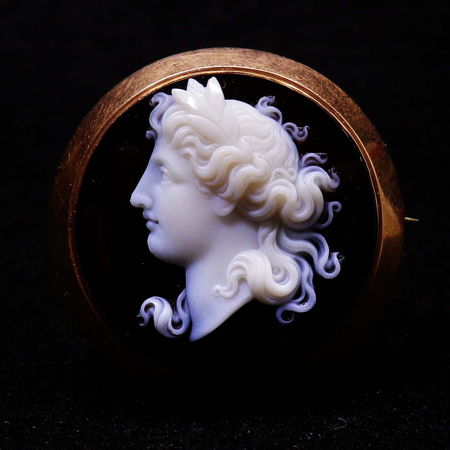 日本売筋品 女性像 カメオ cameo 希少 オースティンプロダクション A