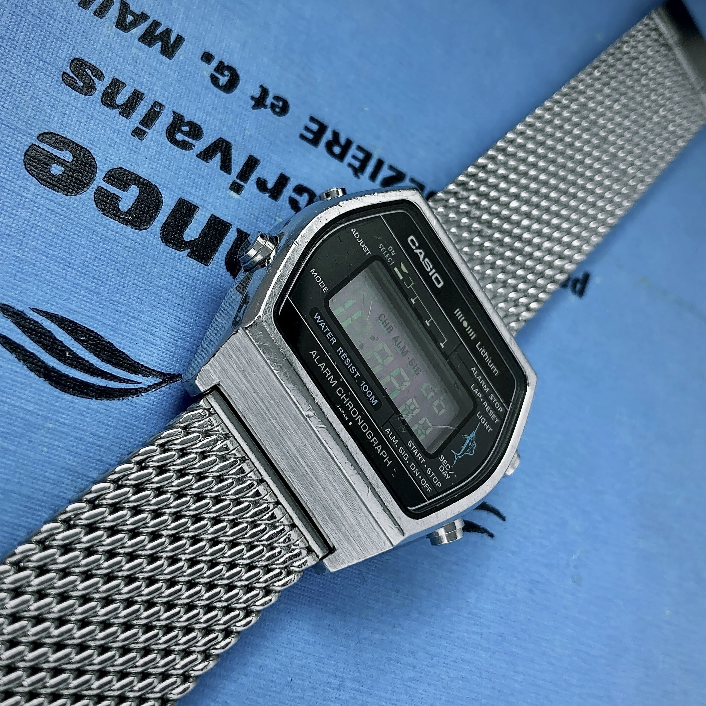 商品番号151 casio W250グレー marlin | ふるカシ時計