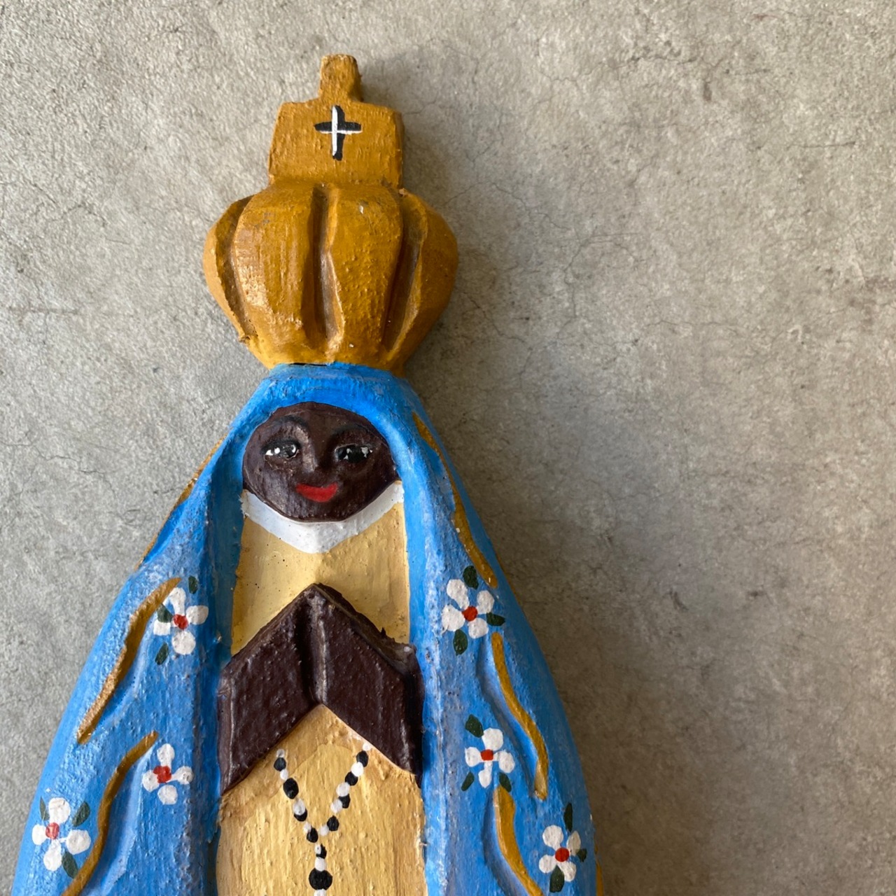 フォークアート OA アパレシーダ 水色 ②