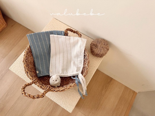 【取寄】valubebe｜papillon cone bonnet hat｜パピヨンとんがりボンネットハット｜FREE｜baby｜26 summer