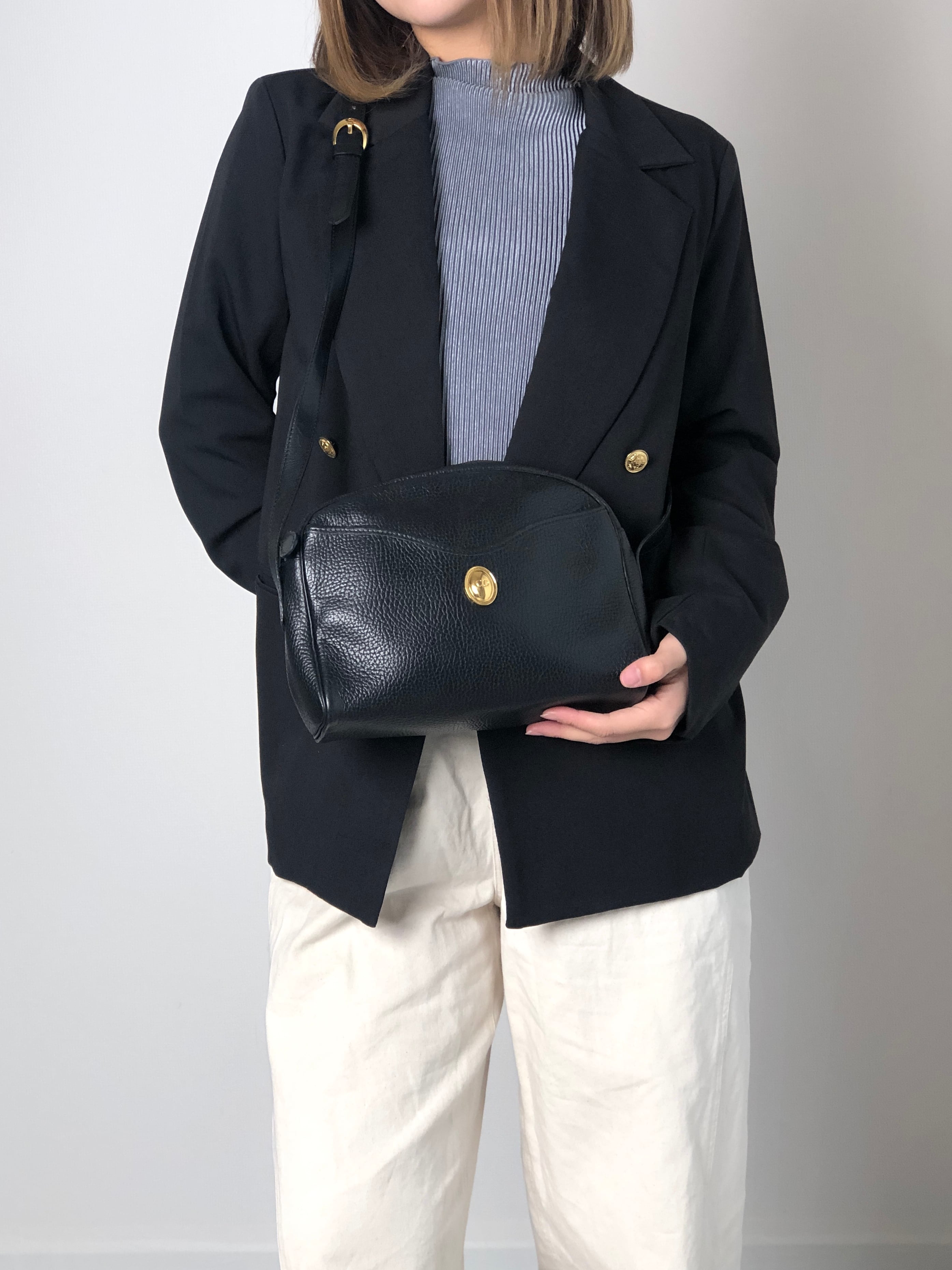 Christian Dior クリスチャン ディオール ショルダーバッグ ブラック