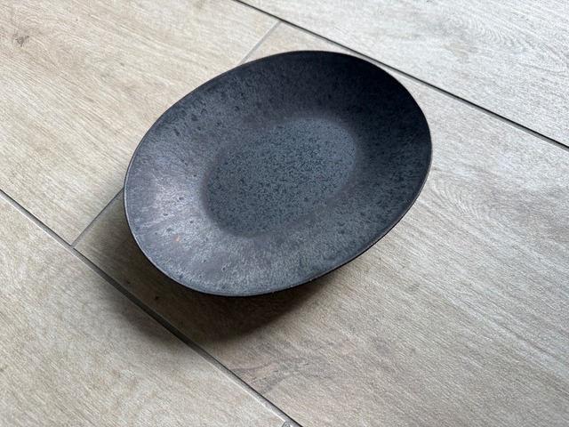 黒錆小判皿