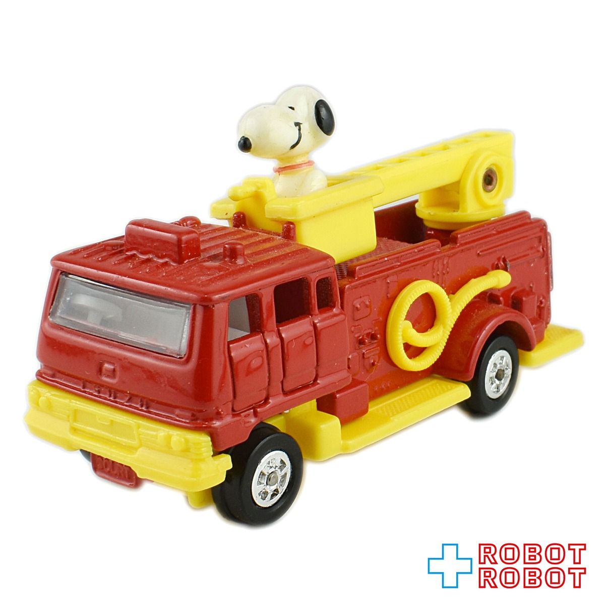 スヌーピー・イン・消防車 ダイキャスト ミニカー メイド・イン 