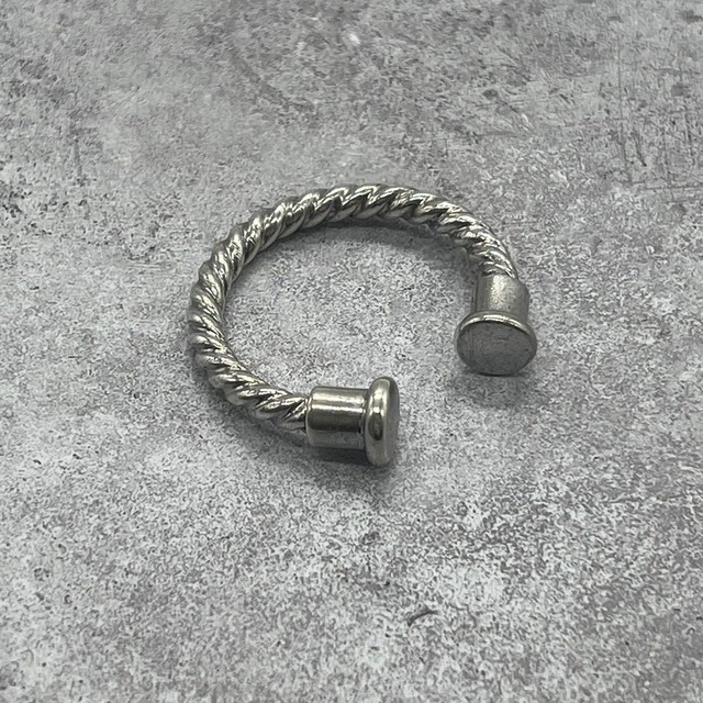 【希少】ブルガリ BVLGARI ツイスト キーリング SV925 ヴィンテージ