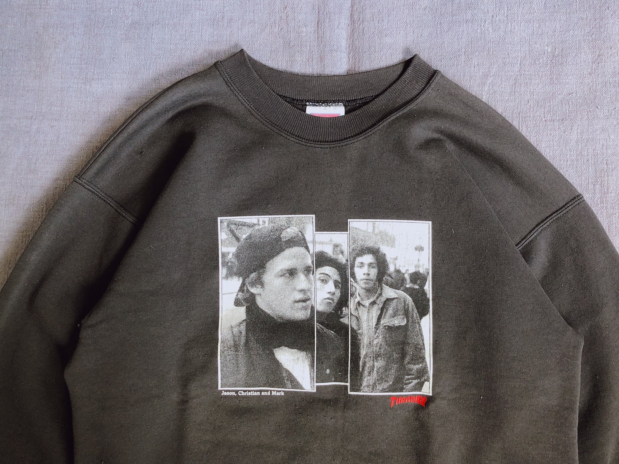 1990’s Thrasher Photo Sweat /スラッシャー マークゴンザレス オールド スケート