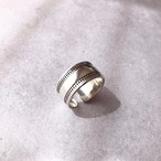 silver925 ring フラットボリュームリング