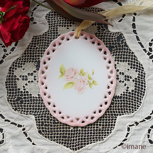 イマン ダイアナローズ オーバルオーナメント | アトリエ グランファミーユ