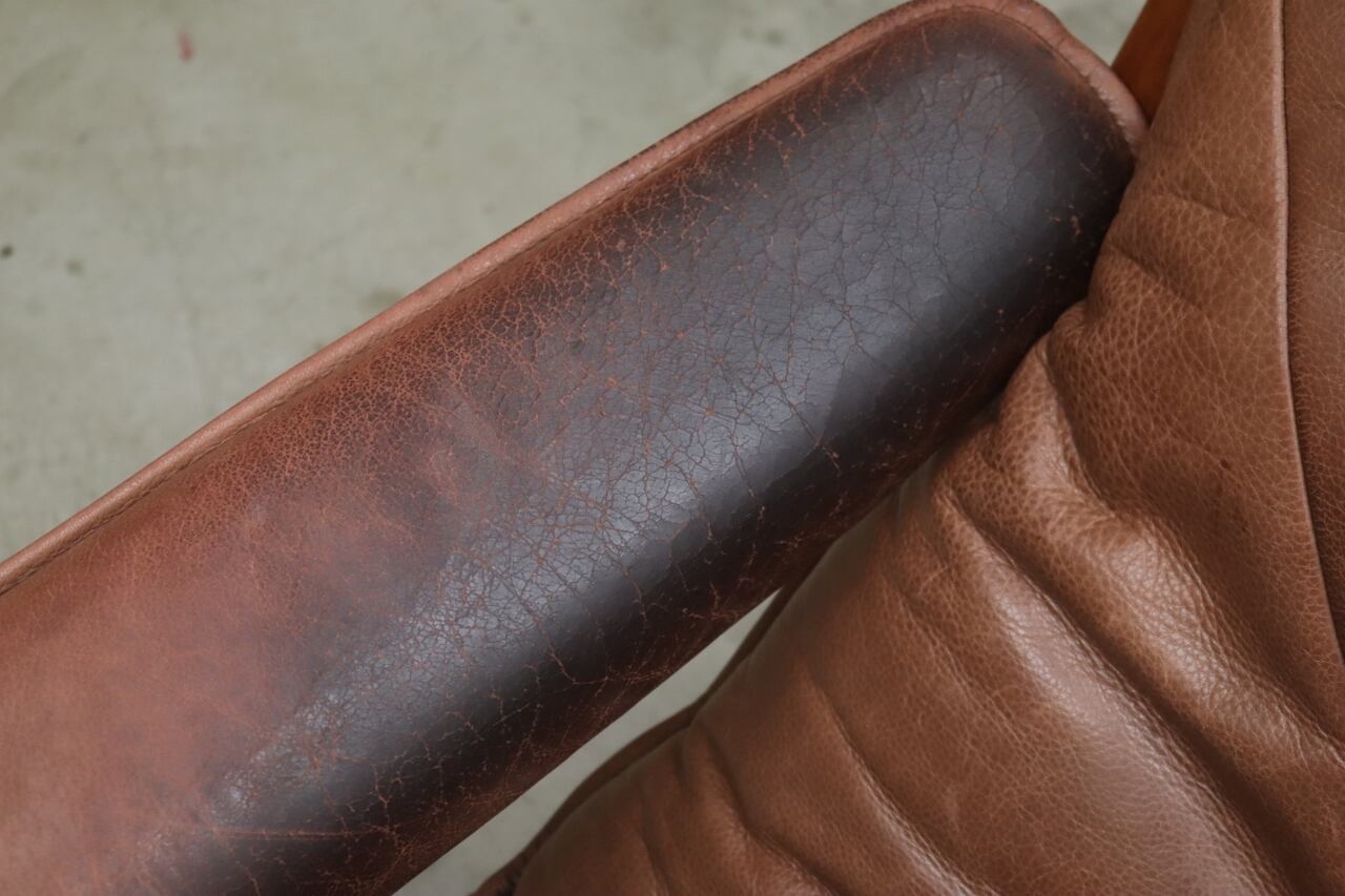 北欧 ノルウェー ヴィンテージ Lied Mobler リードモブラー 本革