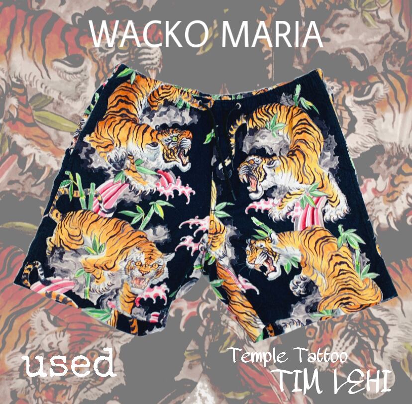 送料無料【used美品【舐達磨/WACKO MARIA 水陸両用 ショート